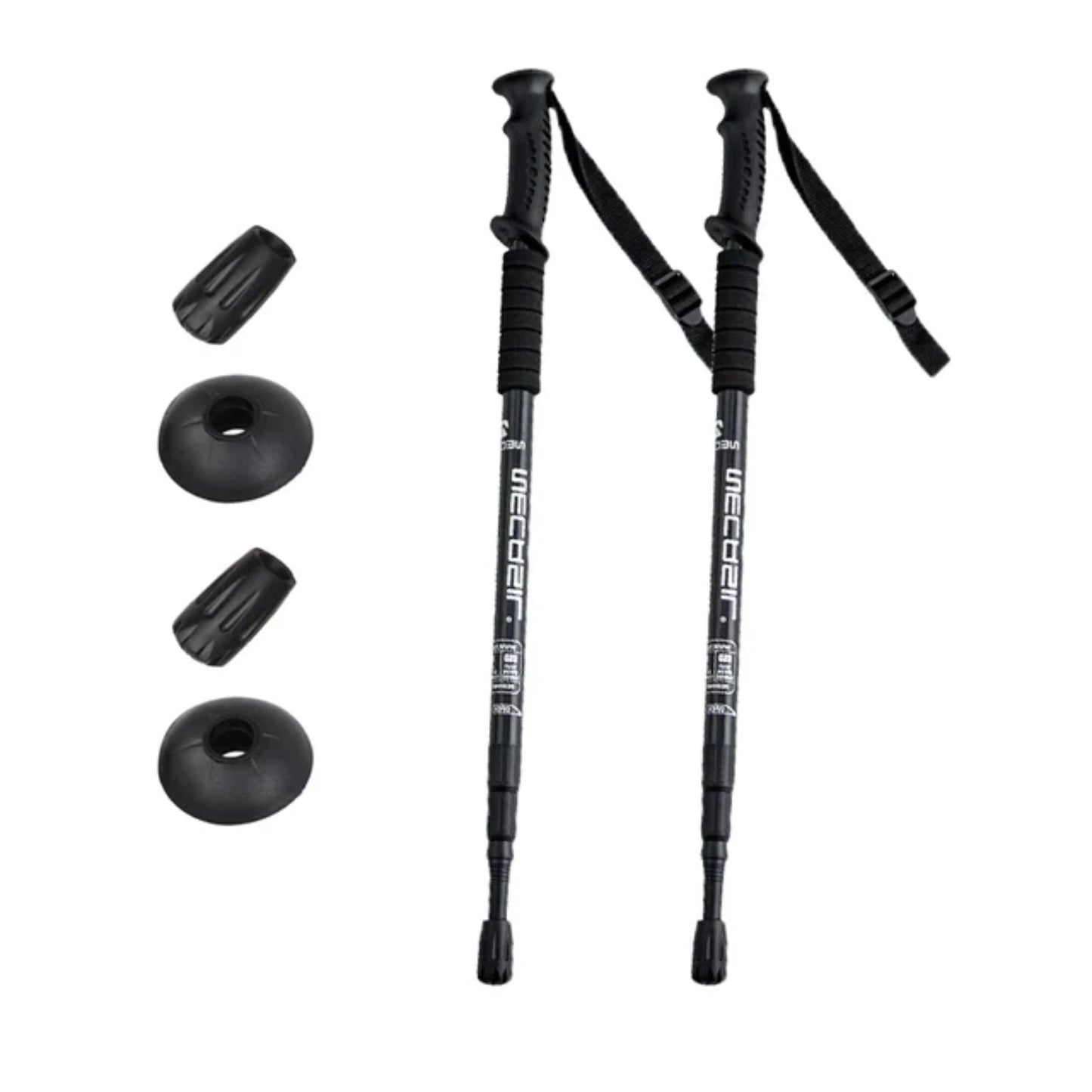 Aluminium Alloy Trekking Poles Ultralight Adjustable Sticks