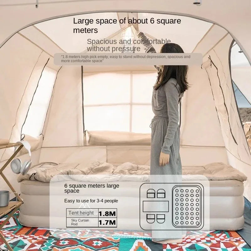 MOUNTAINHIKER One-Button Tent Living Shell Shelter Large