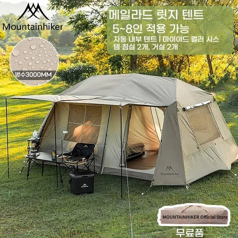 MOUNTAINHIKER One-Button Tent Living Shell Shelter Large