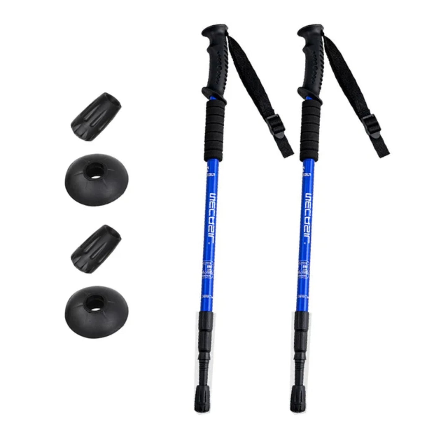 Aluminium Alloy Trekking Poles Ultralight Adjustable Sticks
